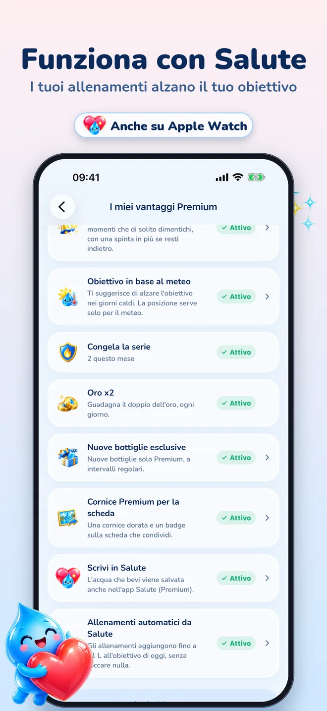 Funziona con Salute: i tuoi allenamenti alzano il tuo obiettivo